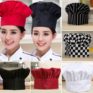 New Chef Cook Pro Soft Pubs Comfy Cap Elastic Kitchen Baker Quality Hat Unisex