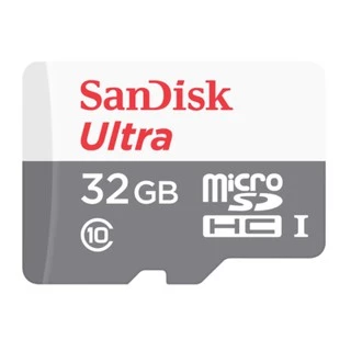 32 GB MICRO SD CARD (ไมโครเอสดีการ์ด) SANDISK ULTRA SDHC CLASS 10 (SDSQUNR-032G-GN3MN)