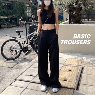 Murphy Basic Trousers กางเกงขายาวทรงกระบอกตรง