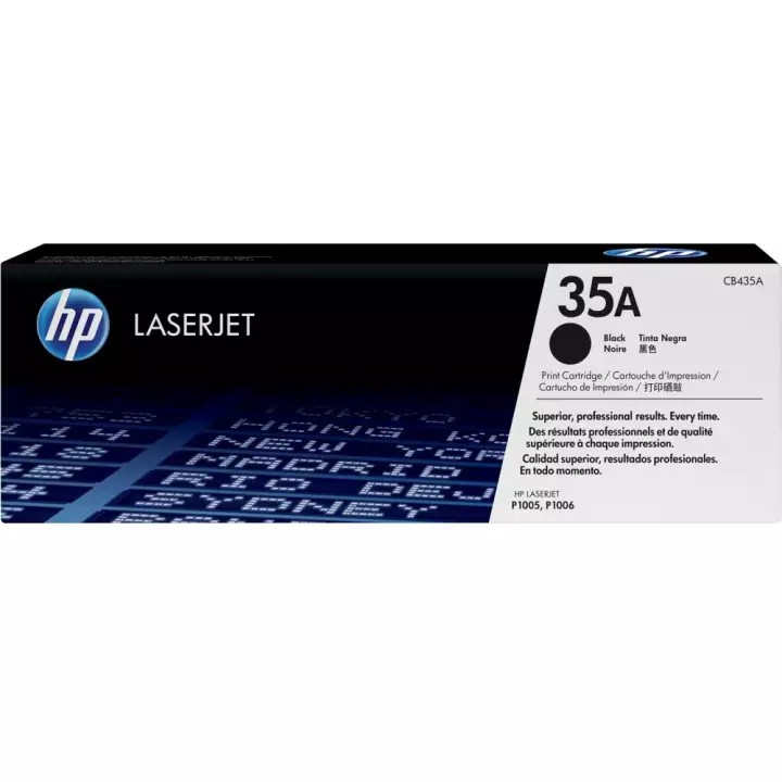HP 35A Black LaserJet Toner (CB435A)