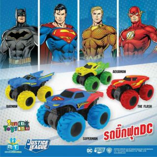 รถเหล็กฟิกชั่น รถล้อโต รถบิ๊กฟุต Die Cast รถเหล็กฮีโร่ DC Comic