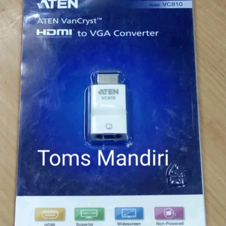 Aten VC810 ตัวแปลง HDMI เป็น VGA