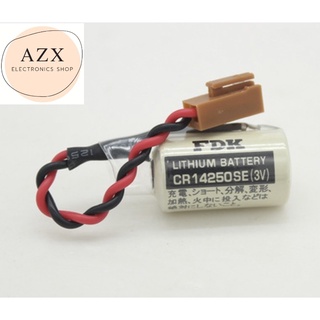 แบตเตอรี่ แบตเตอรี่ลิเธี่ยม FDK CR14250SE CR14250 1/2AA 3V ของแท้และล็อตใหม่ Lithium Battery (ก้อนละ)พร้อมจัดส่งในไทย