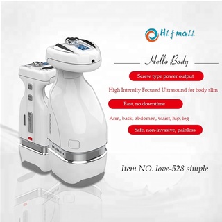 Hello body hifu one handle slimming machine home use hifu machine hifu weight loss beauty machine 5NXN