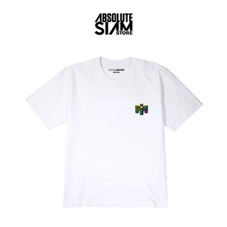 สตรีทแฟชั่น CAZH 8BITxHG - HG 8BIT SS TEE - WHITE เสื้อยืด แฟชั่นสามารถปรับแต่งได้