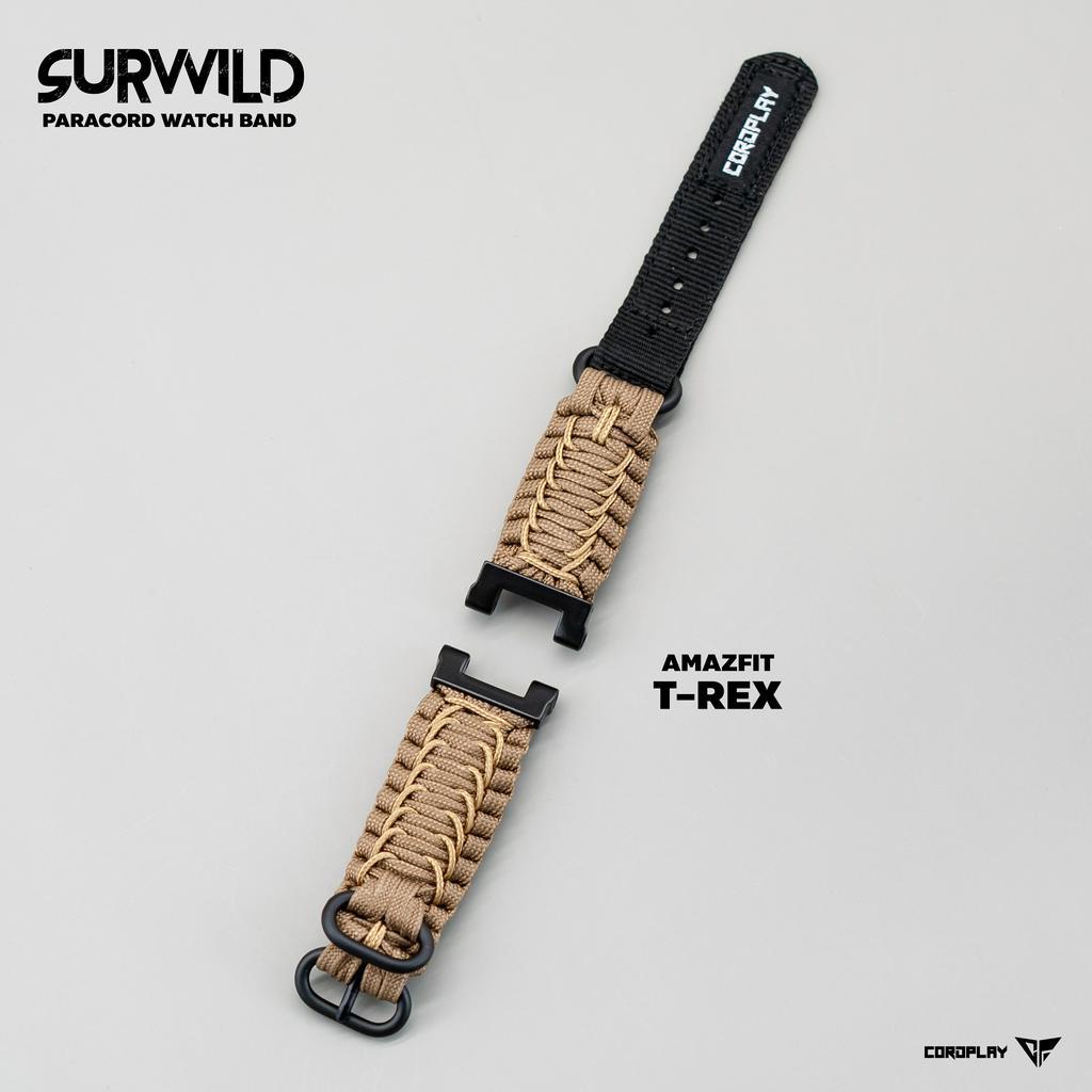 สายนาฬิกา SURWILD สำหรับ AMAZFIT T-REX / T-REX PRO  [[ ใส่กับ T-REX 2 ไม่ได้!!! ]]