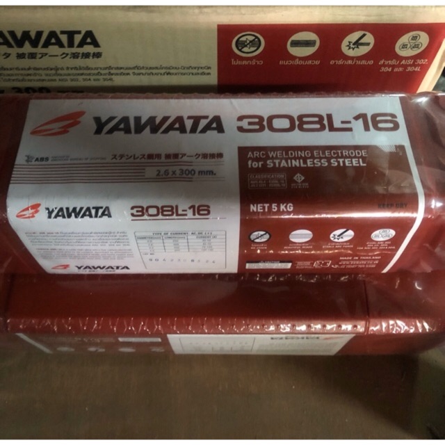 ลวดเชื่อมสแตนเลส Yawata 308L-16