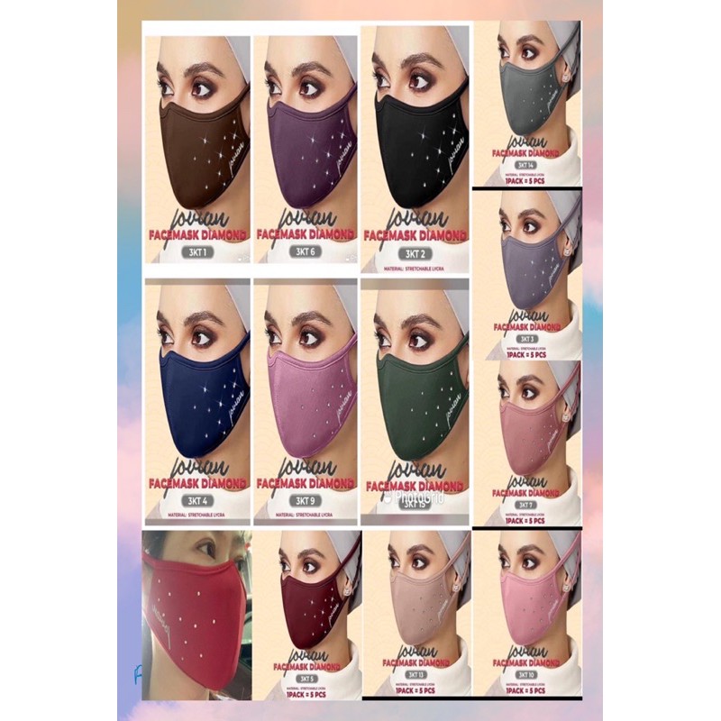 MASKFACE JOVIAN READYSTOK