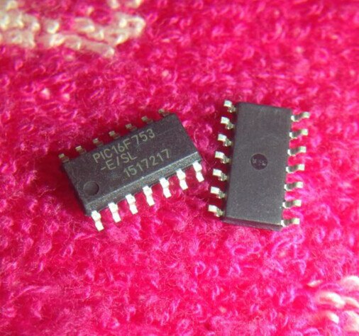 5 ชิ้น / Lot Pic16F753-E / Sl Ic Mcu 8bit 3.5kb Flash 14soic Pic16F753-E 16f753 Pic16F