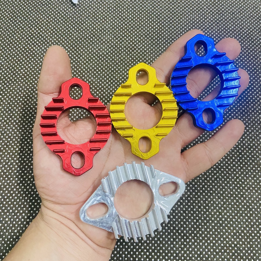 [HIGH Core] HEAT Sink, Solid CNC ALUMINIUM Muffler สําหรับ TITAN STOCK สําหรับคุณภาพสูง 27MM MOTORCYCLE MODELS