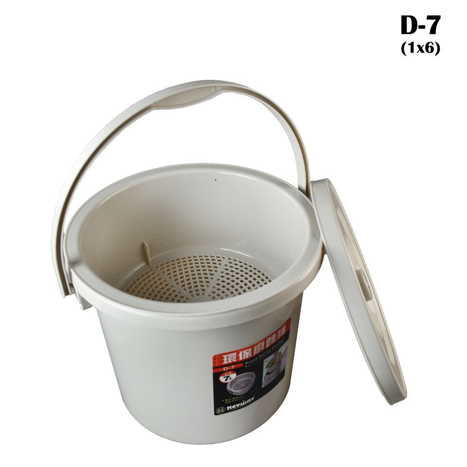DNA.BIG.SIZE- Keyway D-7 ถังกรองรักโลก ถังใส่เศษอาหารเพื่อแยกเศษอาหารในห้องครัว 7 ลิตร คีย์เวย์