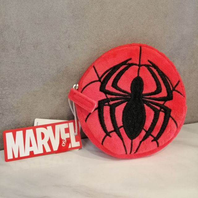 Marvel กระเป๋าเหรียญ Spiderman : marvel x miniso