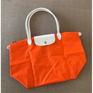 Longchamp Sarah Morris ไซส์  M หูยาว สี Orange