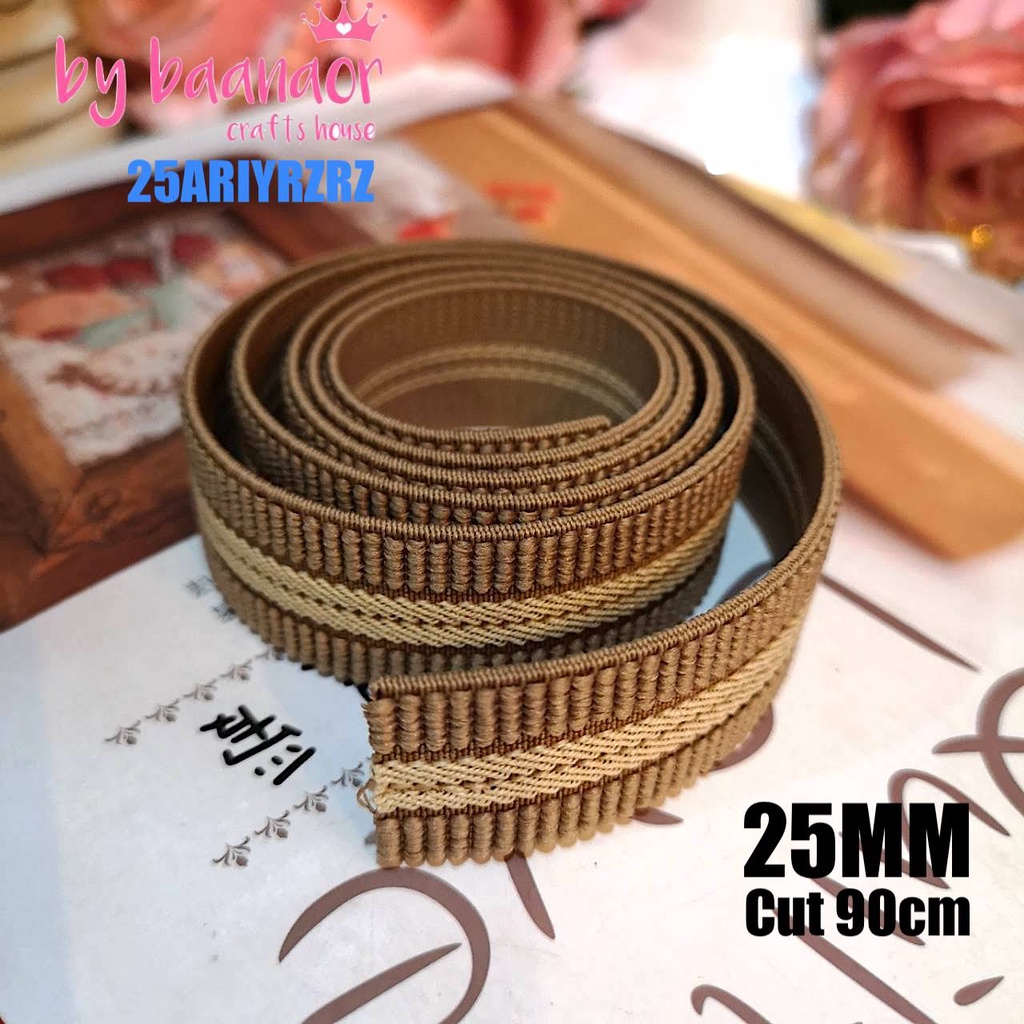 25mm ยางยืดวีนัส ยางยืด ยางยืดเอนกประสงค์ ขนาด 25 มิล x (แบ่งตัดความยาว 90 เซนติเมตร) (สินค้าพร้อมส่ง) - รูปที่ 4
