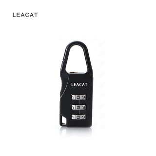 Leacat ล็อค 3 หลักหน้าปัดรหัสผสมหมายเลขล็อคกุญแจสำหรับวันหยุดขายกระเป๋าเดินทางกระเป๋าเดินทางลิ้นชักอุปกรณ์รักษาความปลอดภัย