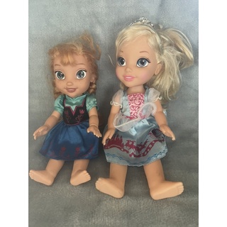 ตุ๊กตาเจ้าหญิง Disney Princess Dolls TollyTots Elsa Anna  from USA มือสองของแท้100% สูง 15.4นิ้ว