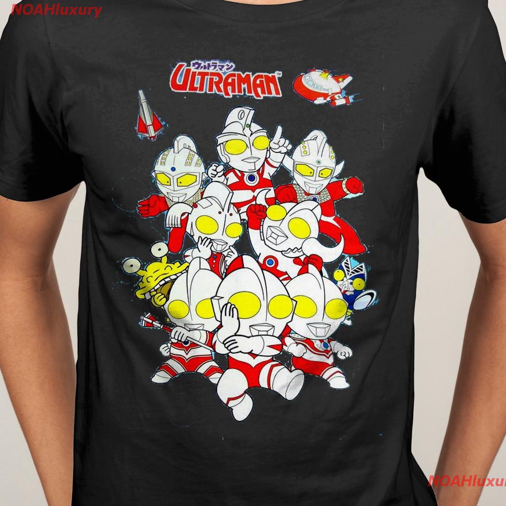 เสื้อยืดผู้ชายและผู้หญิง Ultraman Tiga Ultraman Taro Dyna Mebius Cosmos Shin Hayata Mens Cool T เสื้