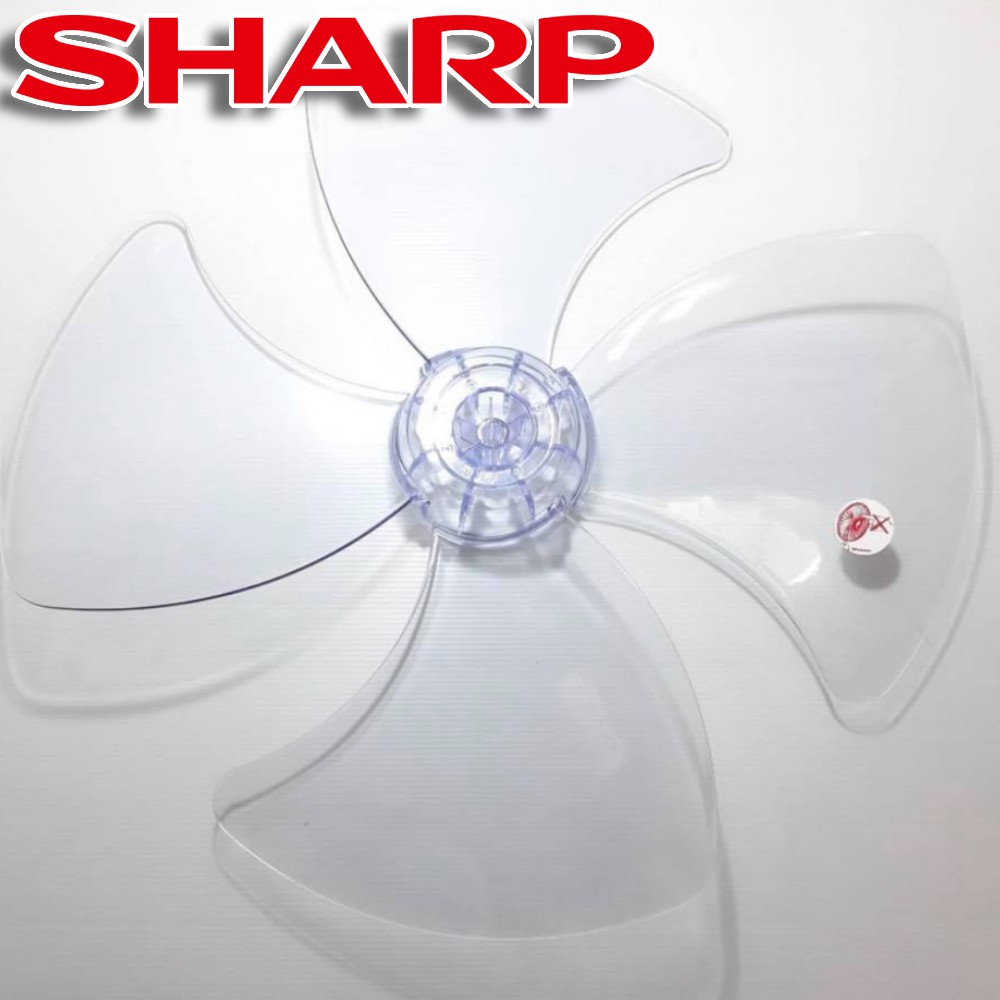 Sharp 10J209ASY ใบพัดลม ขนาด 20 นิ้ว แท้ สำหรับพัดลมตั้งโต๊ะ ,พัดลมตั้งพื้น,พัดลมสไลด์ รุ่น PJ-SL201