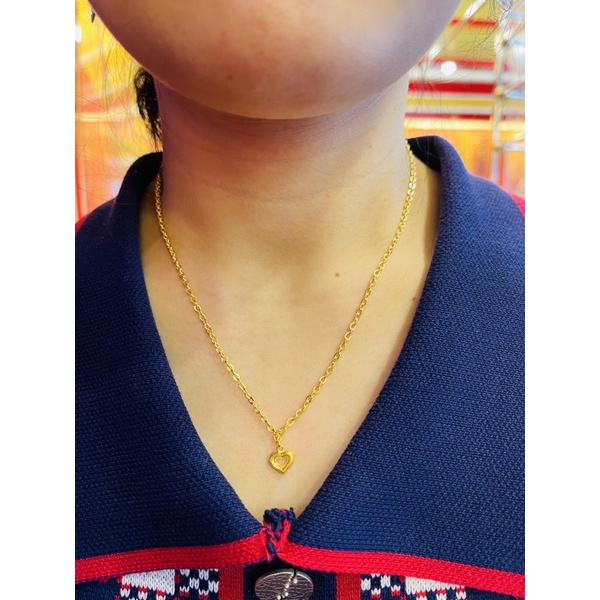 KMDGold สร้อยคอทองแท้96.5% ครึ่งสลึง จี้ในตัว สินค้าขายได้จำนำได้ พร้อมใบรับประกันสินค้า ราคา ถูกที่สุด ดีลบีเคเค แกลเลอรีภาพที่ 8