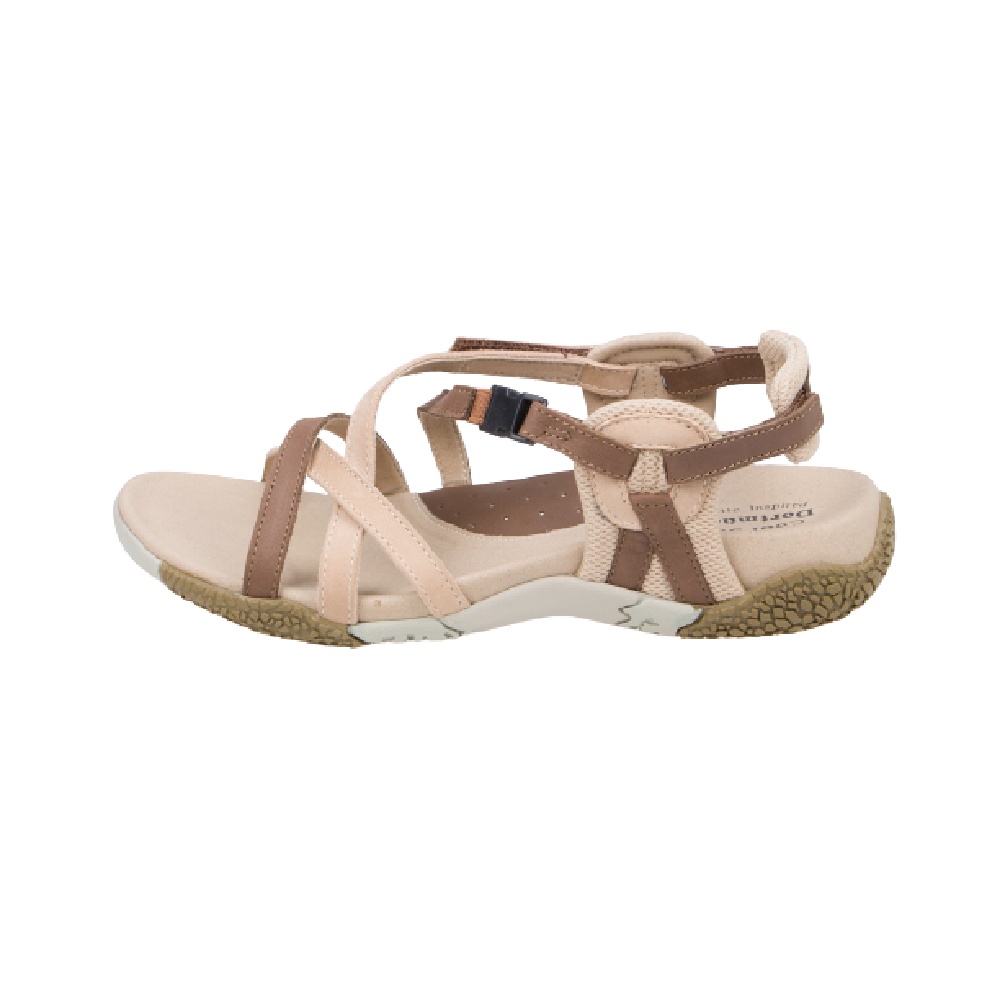 Dortmuend JF702 077-000 Taupe "Flats & Comfort" รองเท้าส้นเตี้ยเพื่อสุขภาพ เท้าแบน อุ้งเท้าสูง