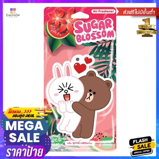 แผ่นหอมปรับอากาศ FRESH TIME 0.02g SUGAR BLOSSOMAIR FRESHENER PAD FRESH TIME 0.02g SUGAR BLOSSOM