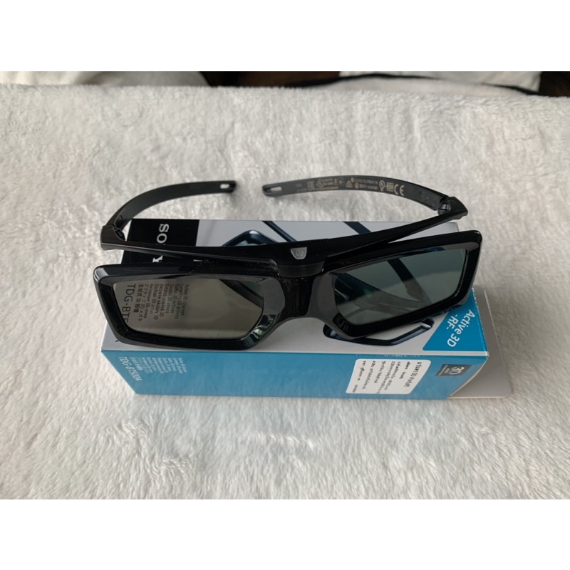 ส่งฟรีไม่ใช้โค้ด - แว่นตา 3 มิติ Sony Active 3D Glasses รุ่น TDG-BT500A