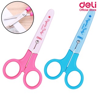 Deli 6022 School Scissors กรรไกร สุดน่ารัก คละสีจำนวน 1 ชิ้น กรรไกร กรรไกรแฟนซี กรรไกรน่ารัก เครื่องเขียน