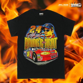 ถูกสุดๆเสื้อยืดพิมพ์ลาย NASCAR GORDON - BNH / OVERSIZE / เสื้อยืดวินเทจ / Jaffรหัสเต็ม