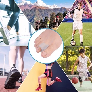 แหวนซิลิโคนแยกนิ้วเท้า Hallux Valgus 0 Over อุปกรณ์ดูแลเท้า