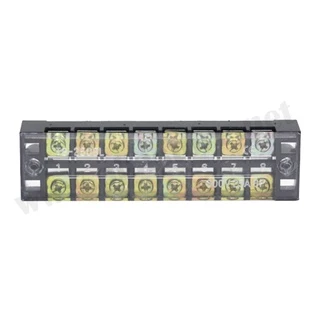 เทอร์มินัลบล็อก แผงต่อสายไฟ TB-2508 2508L 600V/25A/8P