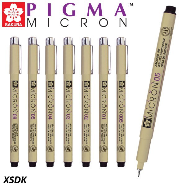 ปากกาหัวเข็ม Pigma MICRON  SAKURA