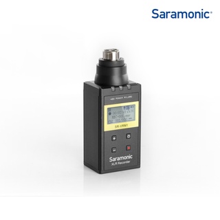 Saramonic SR-VRM1 เครื่องบันทึกเสียง มีช่องเชื่อมต่อแบบ XLR 3pin(ตัวเมีย) สำหรับไมโครโฟนที่มีช่องเชื่อมต่อแบบ XLR 3pin