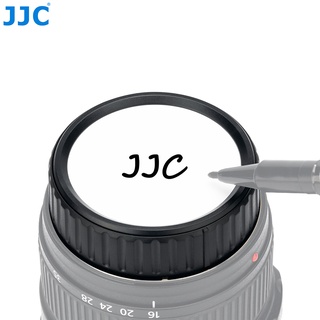 JJC ฝาปิดเลนส์ด้านหลังแบบเขียนได้ (แพ็ค 2 และ 4 ชิ้น), ฝาปิดเลนส์กล้องด้านหลังสำหรับเมาท์ Canon EF EF-S EF-M, Fujifilm X Mount, Sony E Mount, Nikon F Mount, Olympus &amp; Panasonic M4/3 Mount