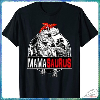 สินค้าขายดีรุ่นใหม่ จูราสสิค เวิลด์ ธีม เด็กผู้ชาย น่ารัก เสื้อยืดJurassic World3 Mamasaurus T Rex Dinosaur Mama Saurus