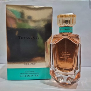 【ของแท้ 💯% 】⚡️ส่งฟรี 🚚 น้ำหอม Tiffany &amp; Co. Rose Gold EDP 75 ml. * กล่องขาย*