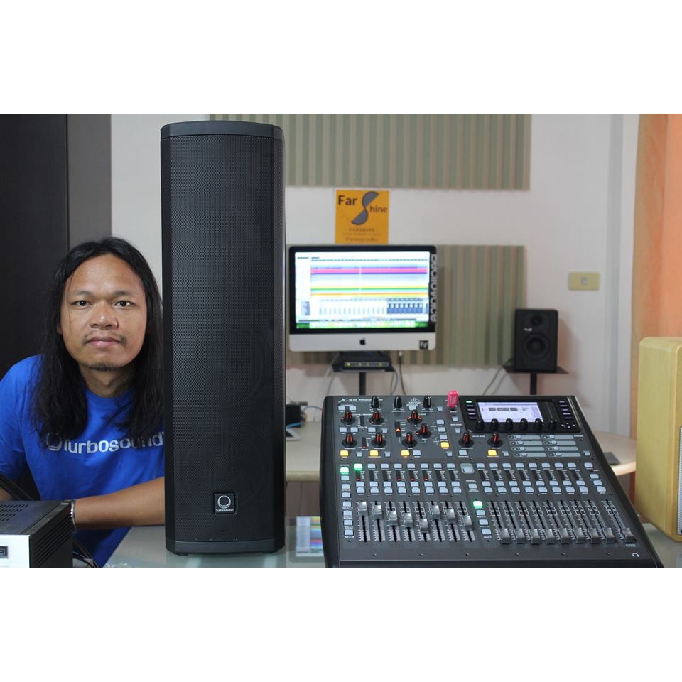 FARSHINE TURBOSOUND iP300 ตู้ลำโพง 600 Watt แนวคอมัมน์ แอมป์ในตัว มี Bluetooth และ Reverb ในตัว