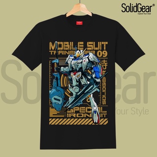 เสื้อยืด ลายอนิเมะหุ่นยนต์ Mecha Robot สีขาว เหมาะกับเทรนเนอร์ 09เสื้อยืดอินเทรนด์