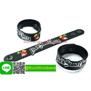 Black Stone Cherry ขายริสแบนด์  BCY348NA Wristband สายรัดข้อมือวงร็อค