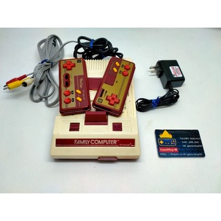 เครื่องเกม Famicom จอยเม็ดถั่ว ไฟไทย ระบบAV ชุดจอยโทโบแบบเม็ดถั่ว