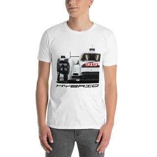 เสื้อยืดแขนสั้น พิมพ์ลาย 919 Hybrid LMP Race Car สําหรับผู้ชาย 353220Size S-5XL