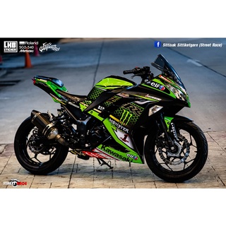 สติ๊กเกอร์แต่งลายรถ KAWASAKI NINJA 250/300 ลาย ZX-RR