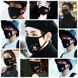 MASK หน้ากากผ้าชนิดซักได้  ส่งตรงจากโรงงาน THMK1 PACK 12 ชิ้น