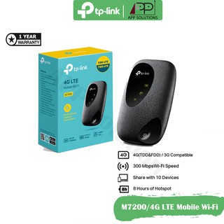 TP-LINKอุปกรณ์ปล่อยสัญญาณ4G/LTE Mobile Pocket Wi-Fi N300 รุ่นM7000(รับประกัน1ปี)