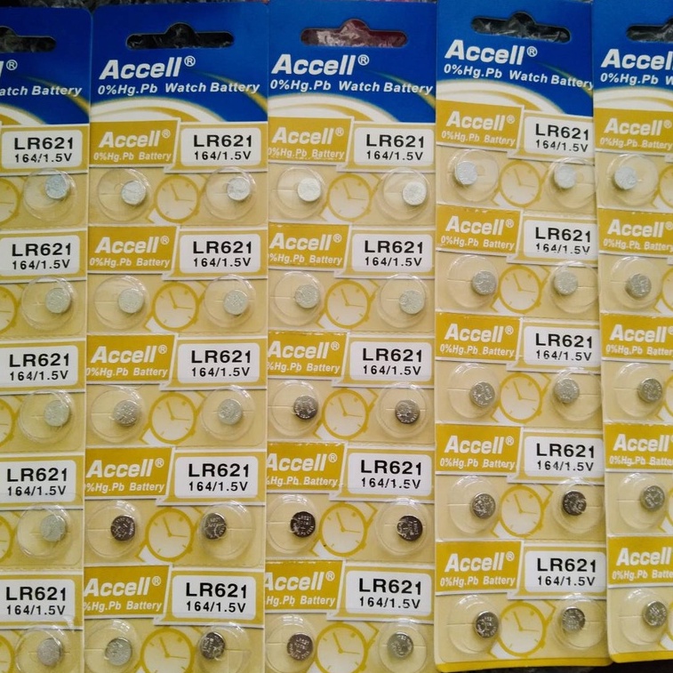 ถ่านนาฬิกา 621 Accell ถูกที่สุด เบอร์ถ่านยอดนิยม ซื้อเยอะราคาส่ง !! ถูก แท้ ชัวร์