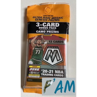 ‘พร้อมส่ง’ 2020-21 Panini Mosaic Cello Pack NBA การ์ดสะสมบาสเก็ตบอล