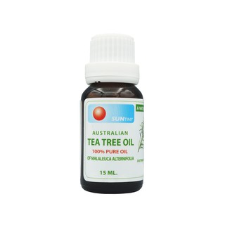 Organic Pavilion น้ำมันหอมระเหยออร์แกนิค ทีทรีออยล์ 100% Sun Tiny Australian Tea Tree Oil (15ml)