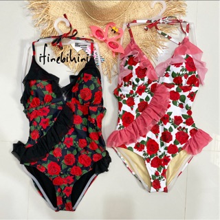 [พร้อมส่ง] ชุดว่ายน้ำ bikini swimsuit ชุดว่ายน้ำแขนยาว ชุดว่ายน้ำขายาว