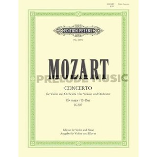(โค้ดINCSM2Lลด70฿) (Violin and Piano)  Mozart: Concerto No.1 in B flat K207 (EP2193e)