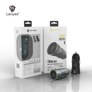 Lenyes Car Charger หัวชาร์จในรถ USB รุ่น Mini Rocket CA831