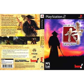 WAY OF THE SAMURAI 1 [PS2 US : CD 1 Disc]